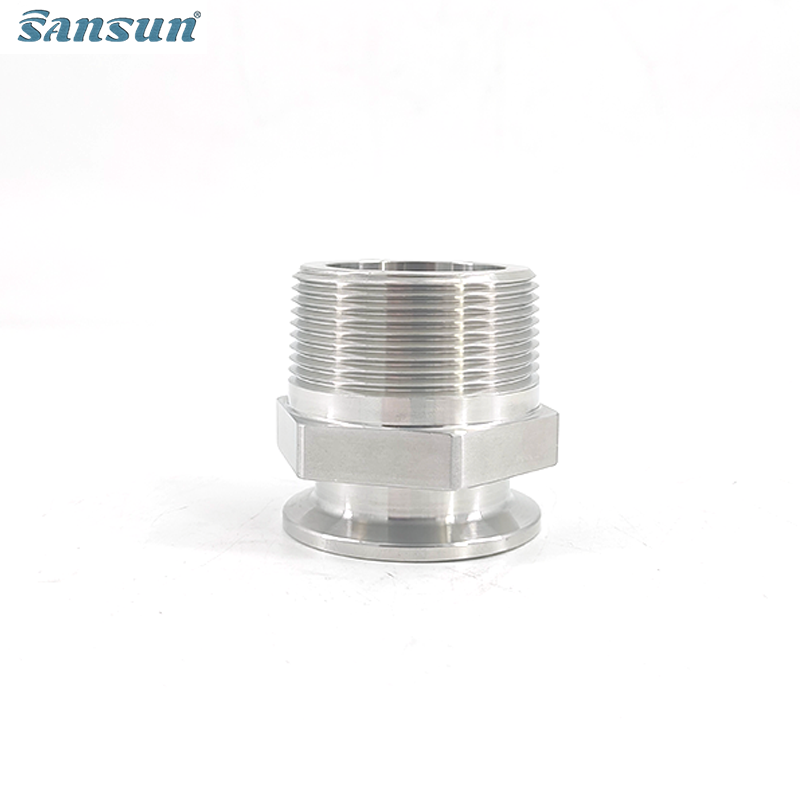 21MP Male NPT Clamp Adapter