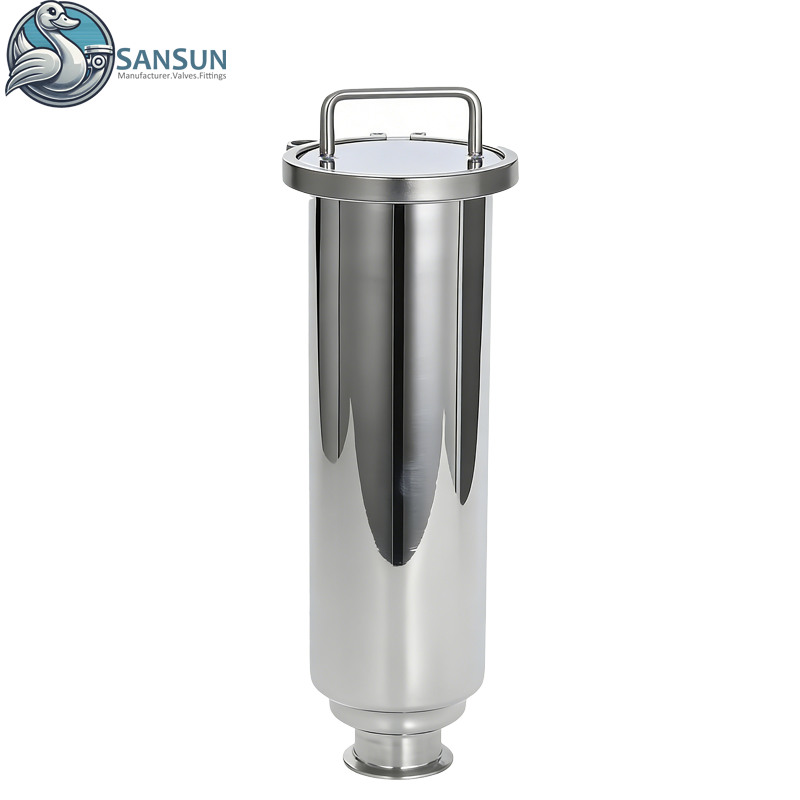 Data Center Liquid Cooling Systems 316L Stainless Steel Welded Angle Filter