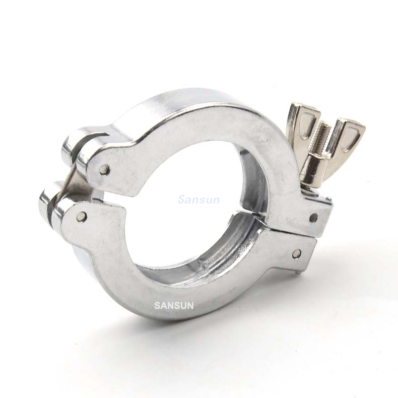 Aluminum KF Single Pin Clamp vacuum fittings