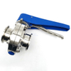  Tri Clover Compatible Pull Trigger Butterfly Valve