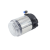 Sanitary flow valve top control unit with ASI bus version output 24V 4-20mA
