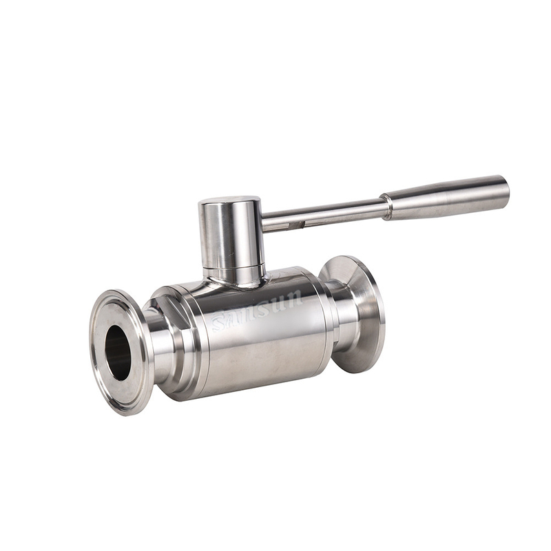 Hygienic Tri-clamp Straight Ball Valve Stainless Steel ball valve