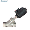 Sanitary Pneumatic BSP Female Angle Seat Piston Valve 