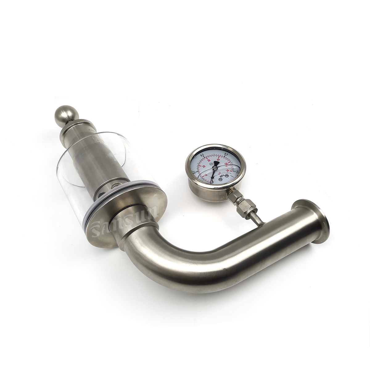 Bunging Pressure Device for Beer Pressurized Fermentation 2 Psi To 32 Psi