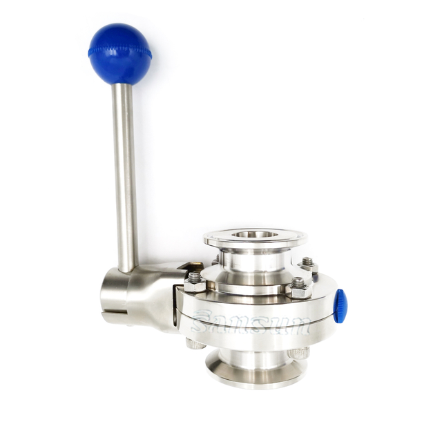 tri clover butterfly valve for homebrew brewing