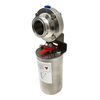 Pneumatic Air Spring Triclamp Butterfly Valve