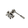 New Type CIP Cleaning Mixproof Sanitary Butterfly Ball Valve
