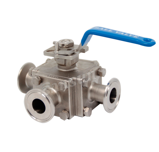 DN15 SS Sanitary Tc End Ball Valve