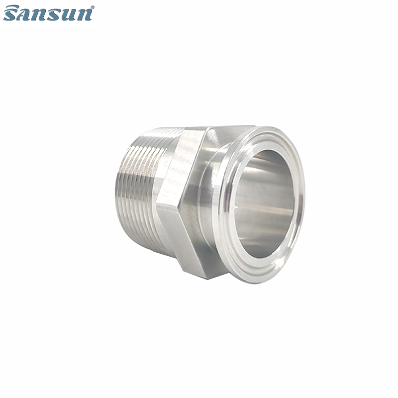 21MP Male NPT Clamp Adapter
