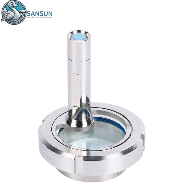 Data Center Liquid Cooling Solutions 316L Stainless Steel Luminaire Sight Glass