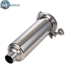 Stainless Steel 304 316L Weld Straight Filter for Data Center Liquid Cooling Systems