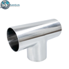316L Stainless Steel Weld Tee for Data Center Liquid Cooling Systems