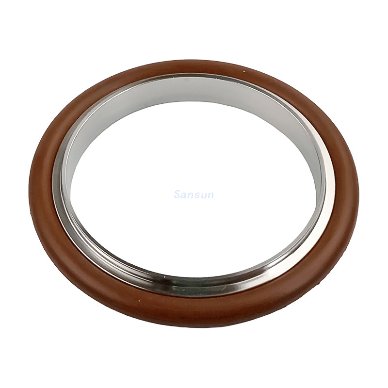 Stainless steel KF Center Ring O-Ring Vacuum fittings