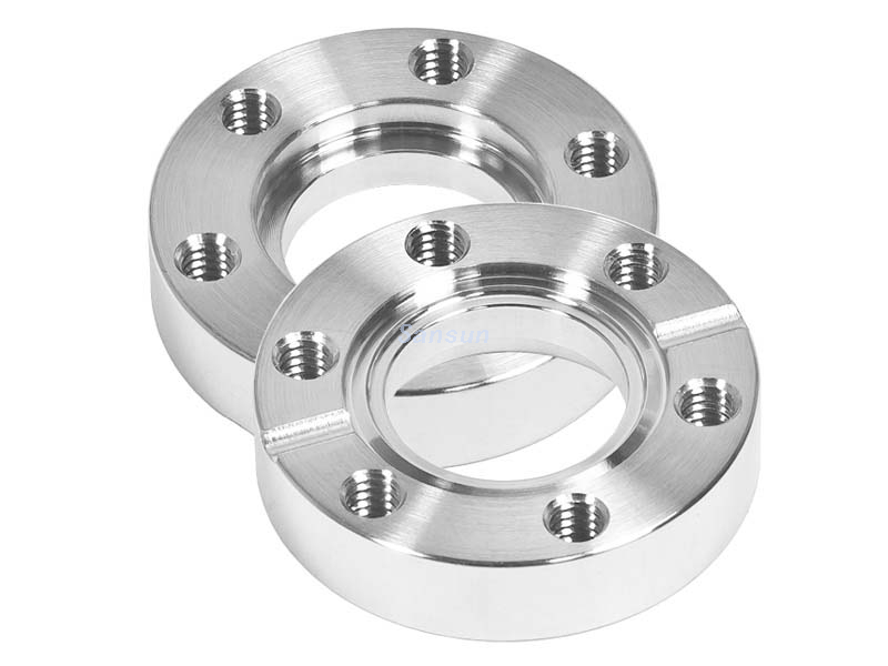 Stainless Steel CF Bored Blank Tapped Flange vacuum fittings