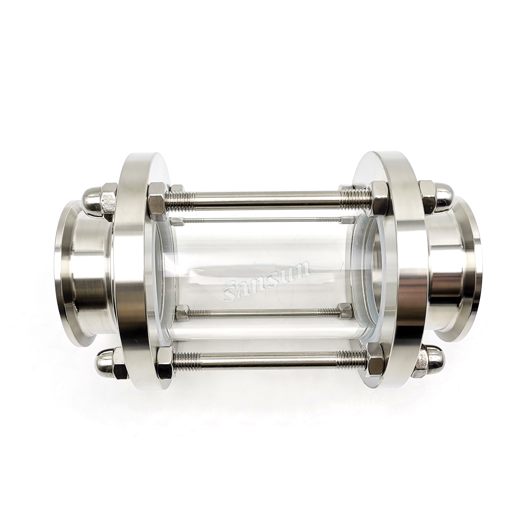 Homebrew Sanitary Clamp Inline Straight Sight Glass 