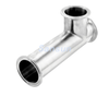 Homebrew Stainless Steel Offset Tri Clamp Tee