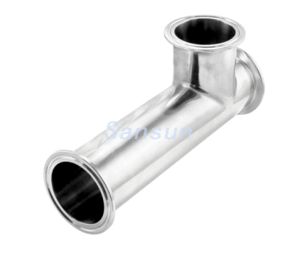 Homebrew Stainless Steel Offset Tri Clamp Tee
