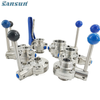 DIN Tri-Clamp Butterfly Valve - Plastic Handle