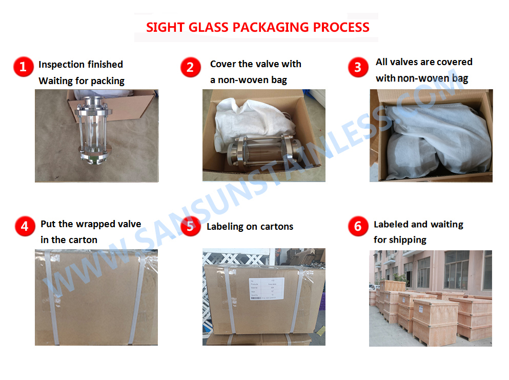 clamp sight glass