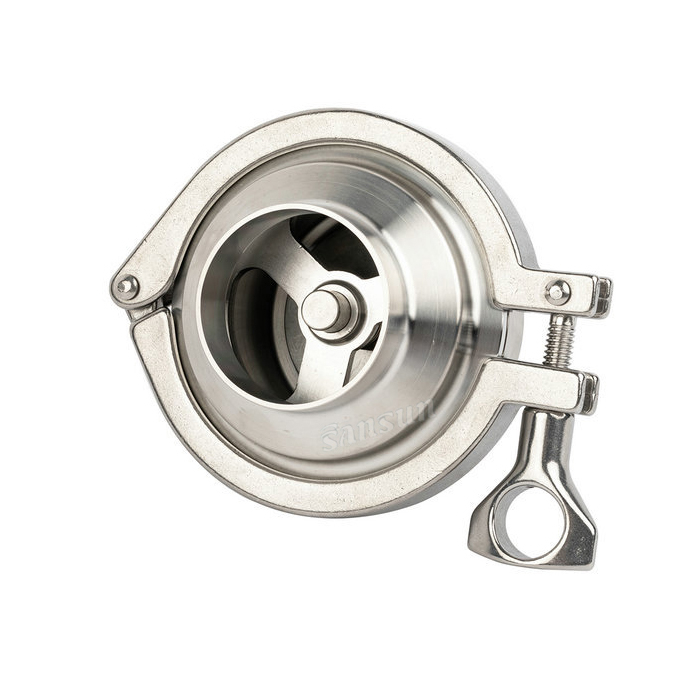 Sanitary Non Return Welded End Spring Check Valve