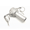 Cam and Groove Coupler with Hose Barb Camlock Type C