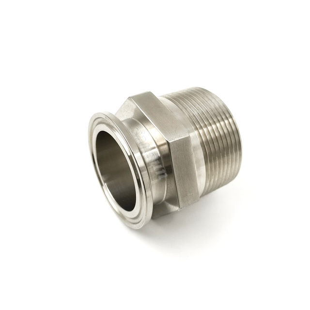 1.5" TriClamp To 1.5" Male NPT Adapter