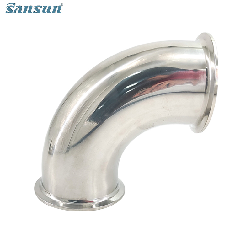 90° Degree Clamp Elbow Sanitary Fitting