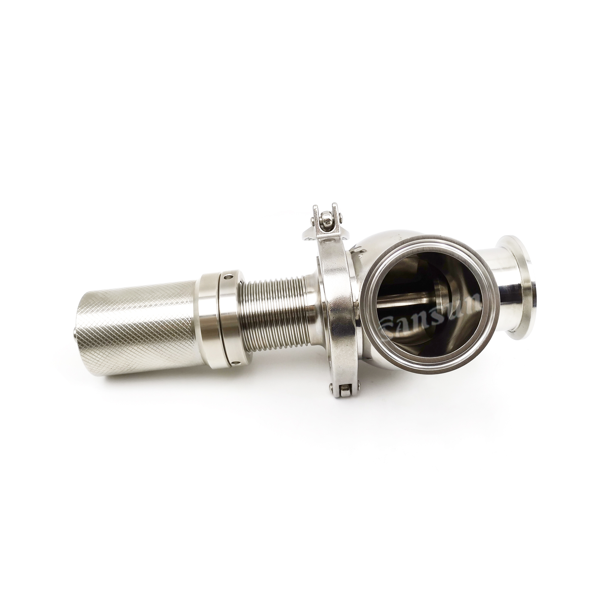 Sanitary Tank Pressure Relief over Flow Valve
