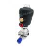 Sanitary Weld Diaphragm Valve with Plastic Pneumatic actuators