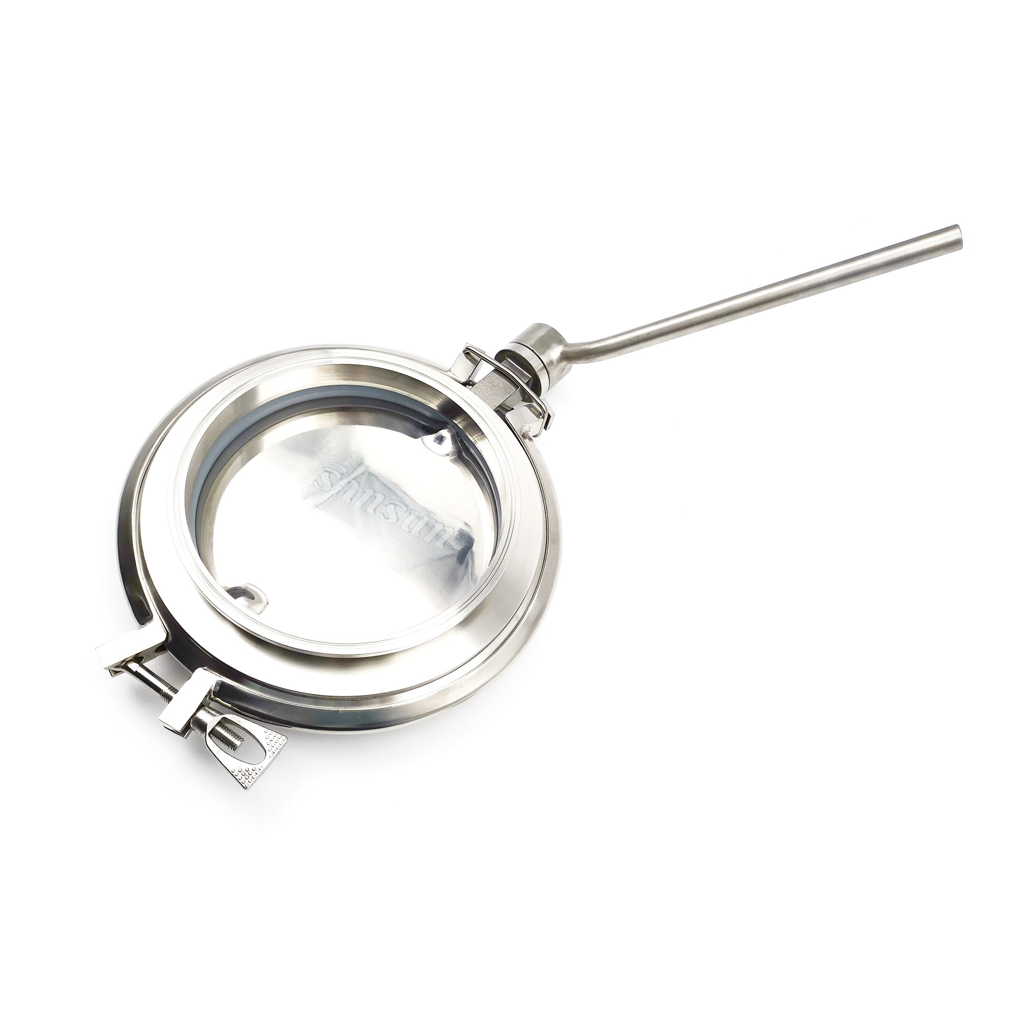 Pharma Hygienic Stainless Steel Powder Butterfly Valve