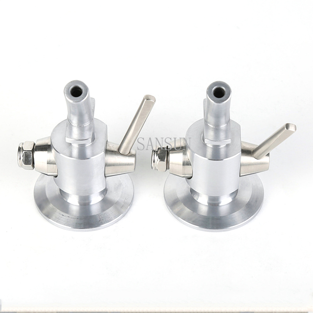 1.5" Sanitary Perlick Type Clamp End Sampling Valve