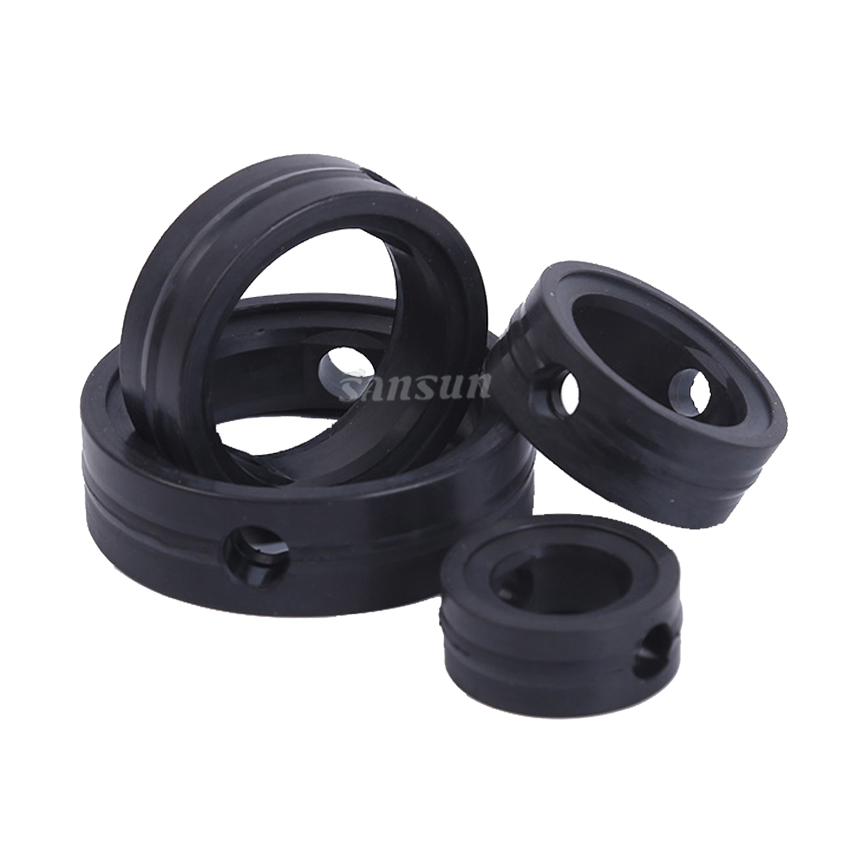 Food Grade EPDM Black Seal Gasket for Sanitary Butterfly Valve