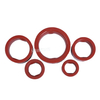 Sanitary Butterfly Valve Red Silicone Gasket Seal Ring