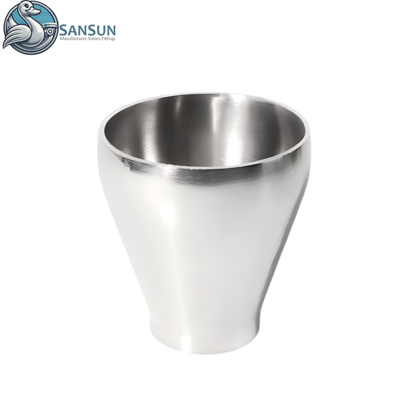 Data Center Liquid Cooling Solutions 316L Stainless Steel Welded Concentric Reducer Straight Ends
