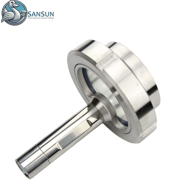 Data Center Liquid Cooling Solutions 316L Stainless Steel Luminaire Sight Glass