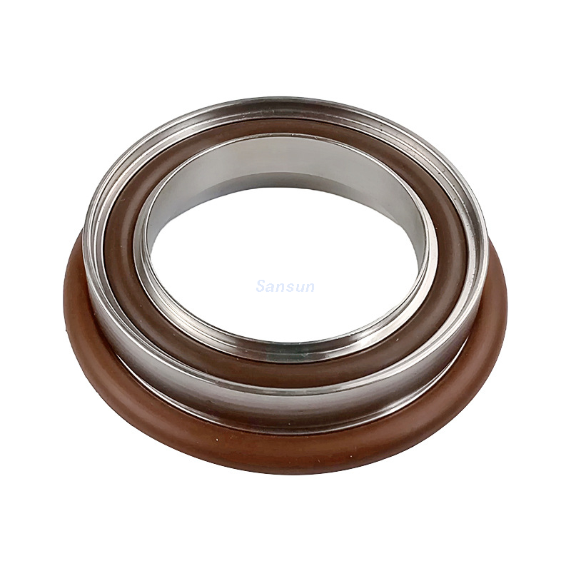 Stainless steel KF Center Ring O-Ring Vacuum fittings
