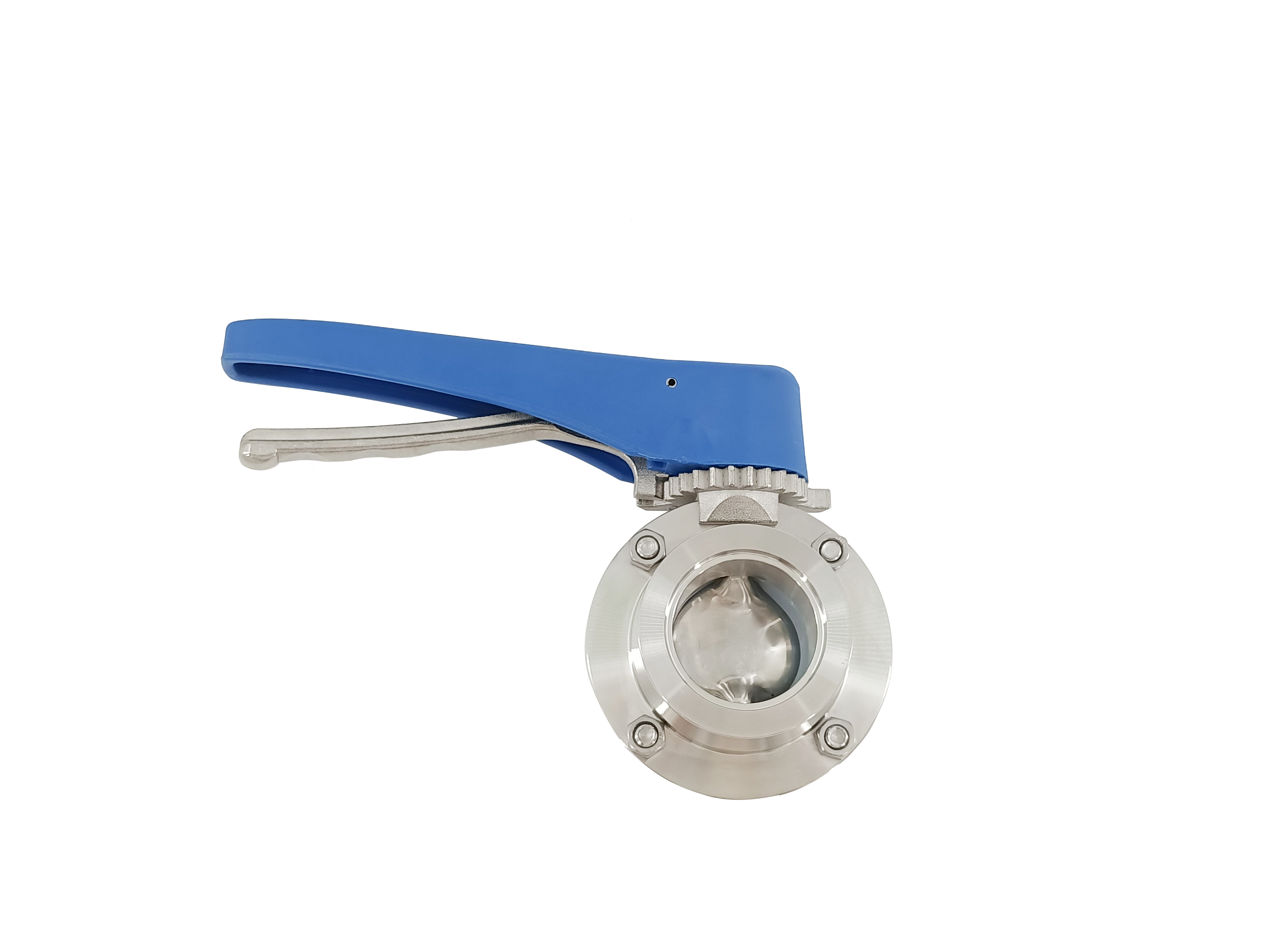 Sanitary Manual KF Vacuum Butterfly Valve 304/316L Stainless steel Butterfly Valve