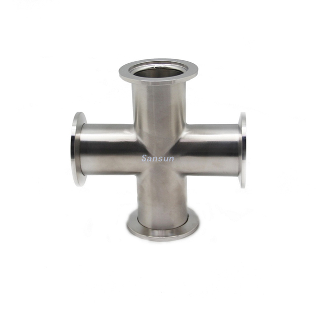 KF Vacuum 4 Way Crosses vacuum fittings