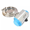 Sanitary Pneumatic Actuated Powder Butterfly Valve