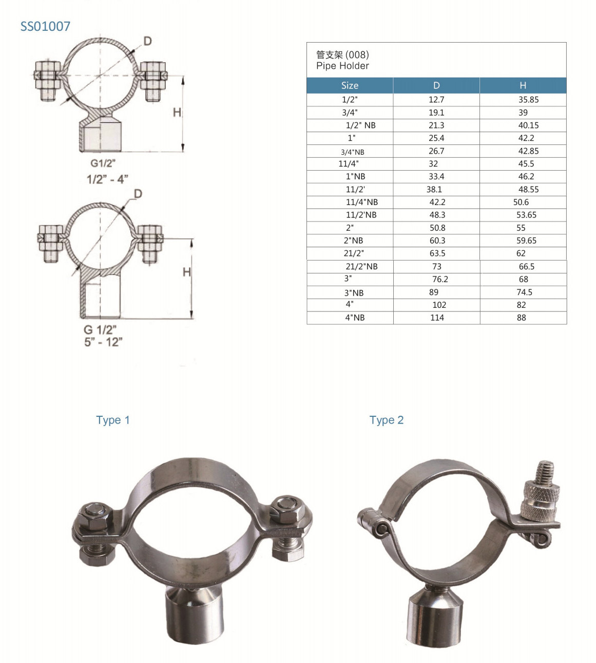 drawing pipe holder 008