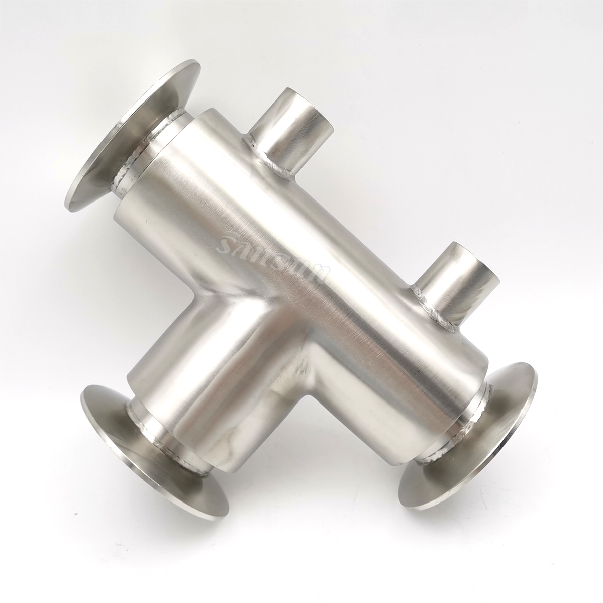 Sanitary Tri Clover Tee with Heat Preservation