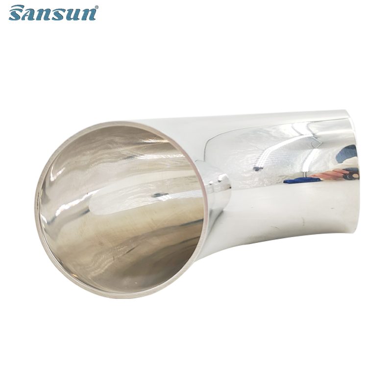 Sanitary 90 Short Type Welded Degree Elbow bend
