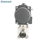 3-Piece Pneumatic Actuated Ball Valves