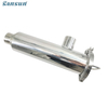 Sanitary welding Angle type Strainer filter