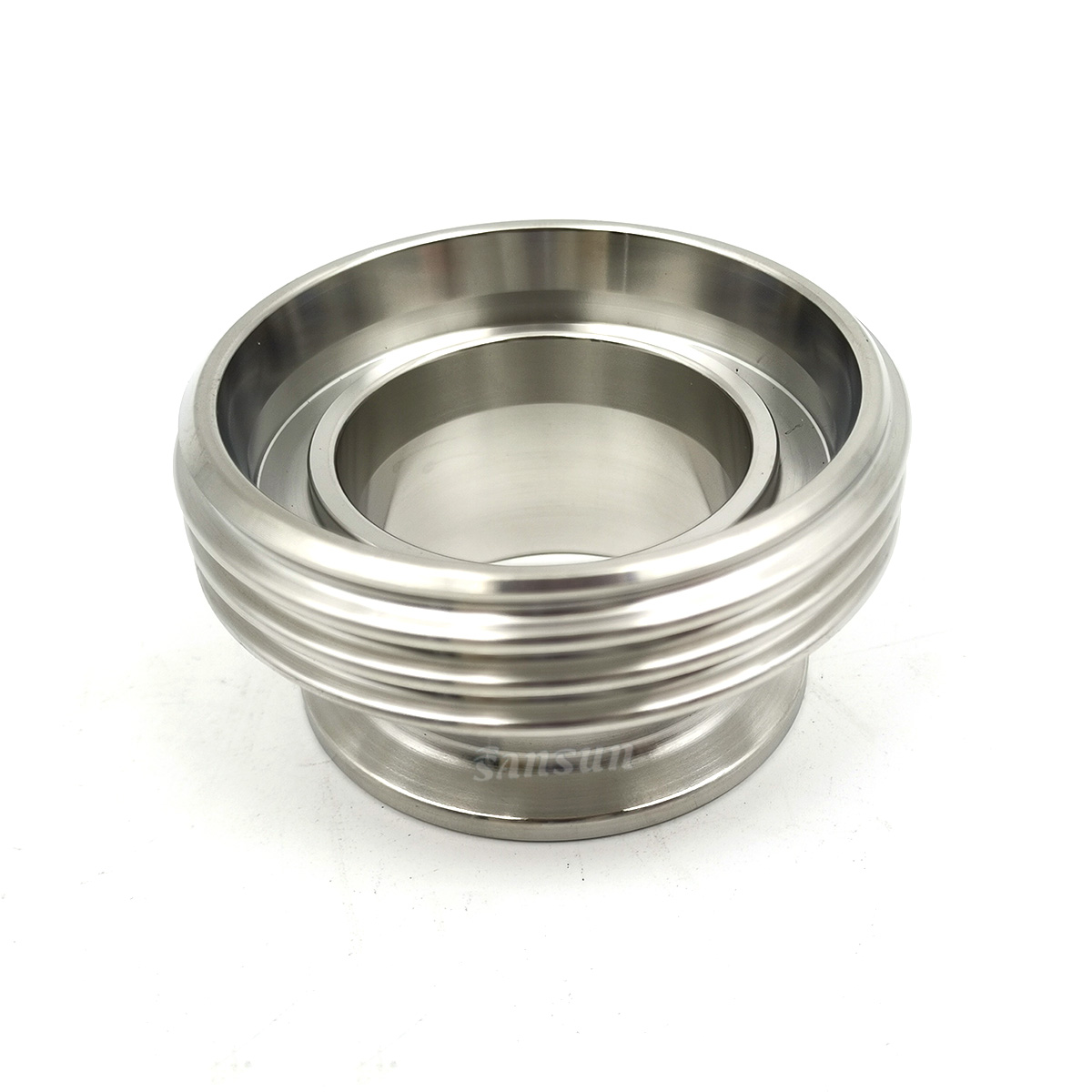 1.5" Tri Clamp Compatible to 1 1/4" SMS Male Adapter