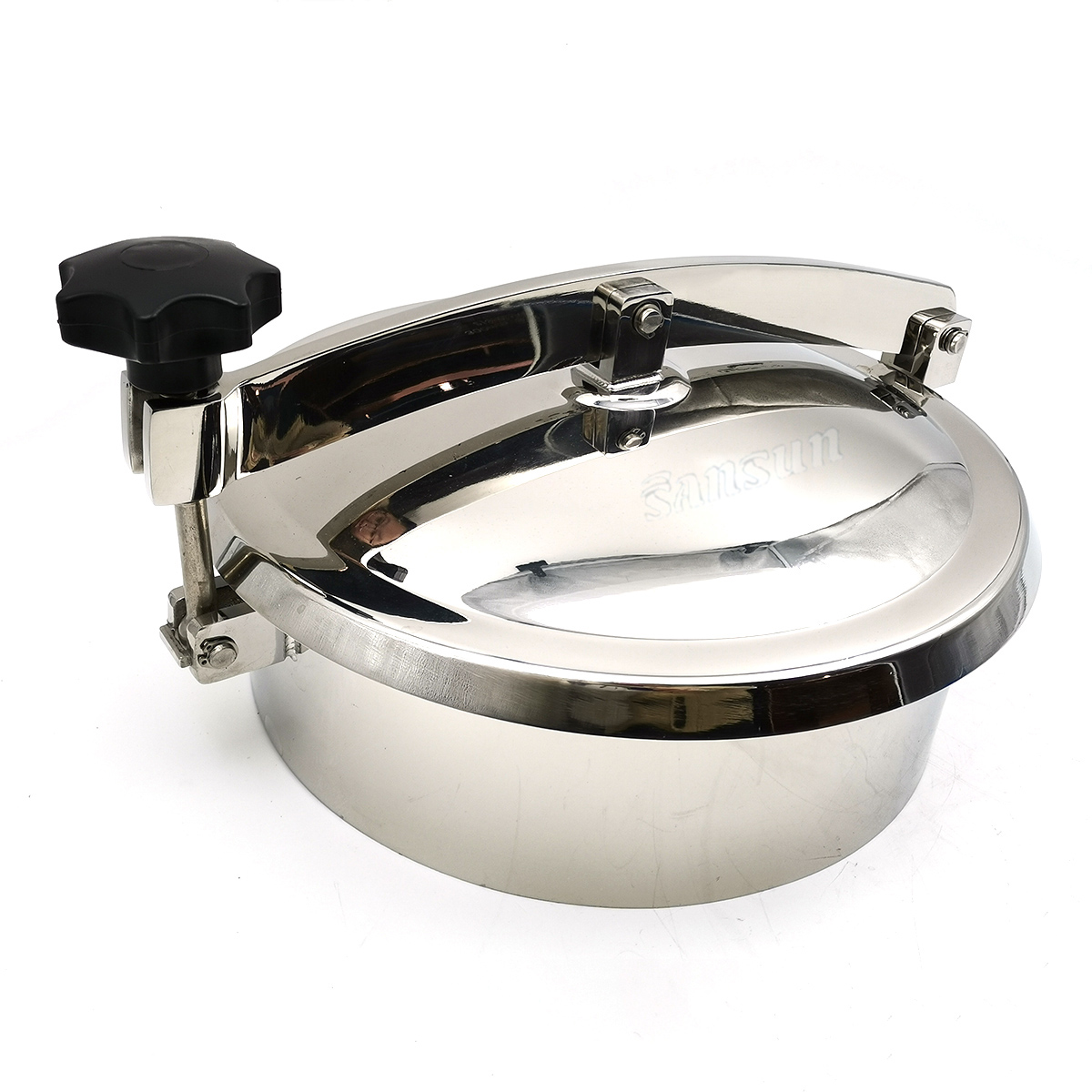 SS Sanitary Non Pressure Round Manhole Cover