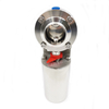 Weld Single Acting Pneumatic Operated Sanitary Butterfly Valve
