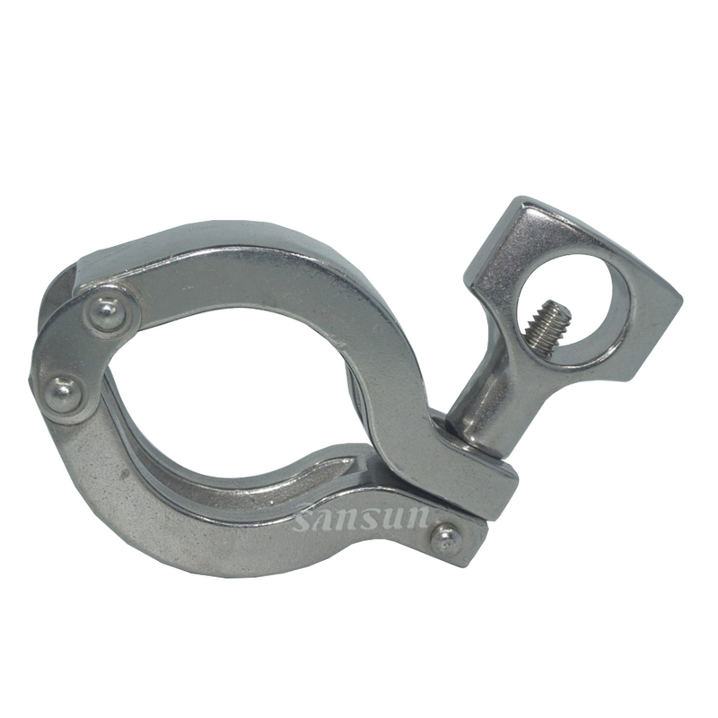 Stainless Steel 13MHHM Tri Clover Double Pin Clamp 
