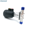 DIN Sanitary Weld Diaphragm Valve with Plastic Pneumatic actuators