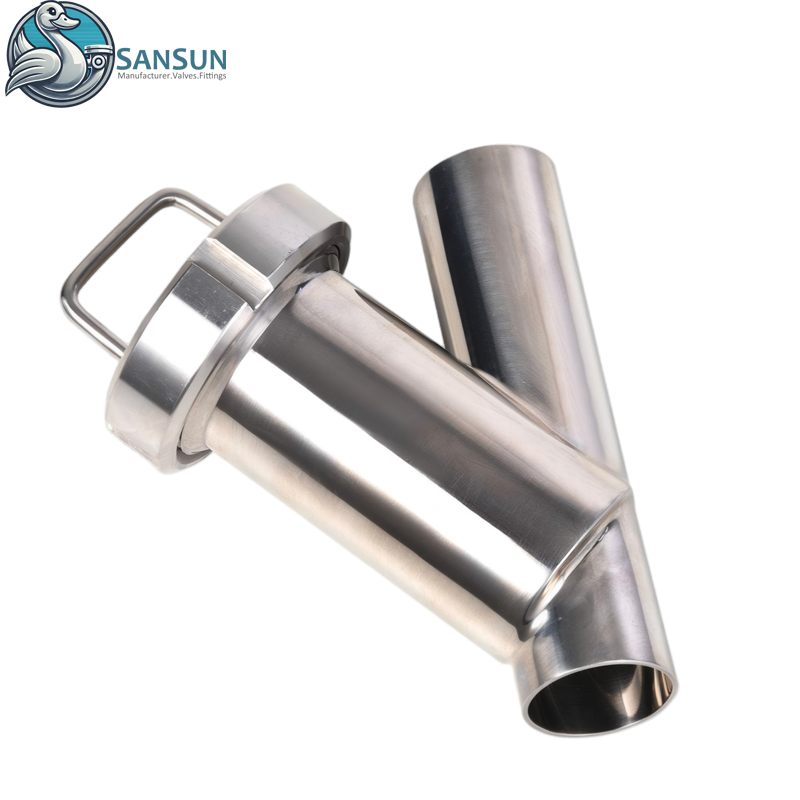 Data Center Liquid Cooling 304 Stainless Steel Y Type Welded Filter ...